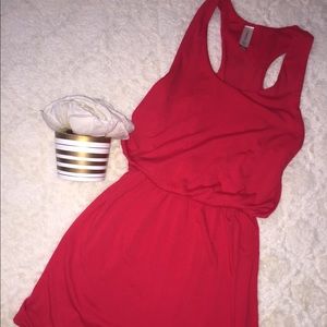 Casual, racer back dress.